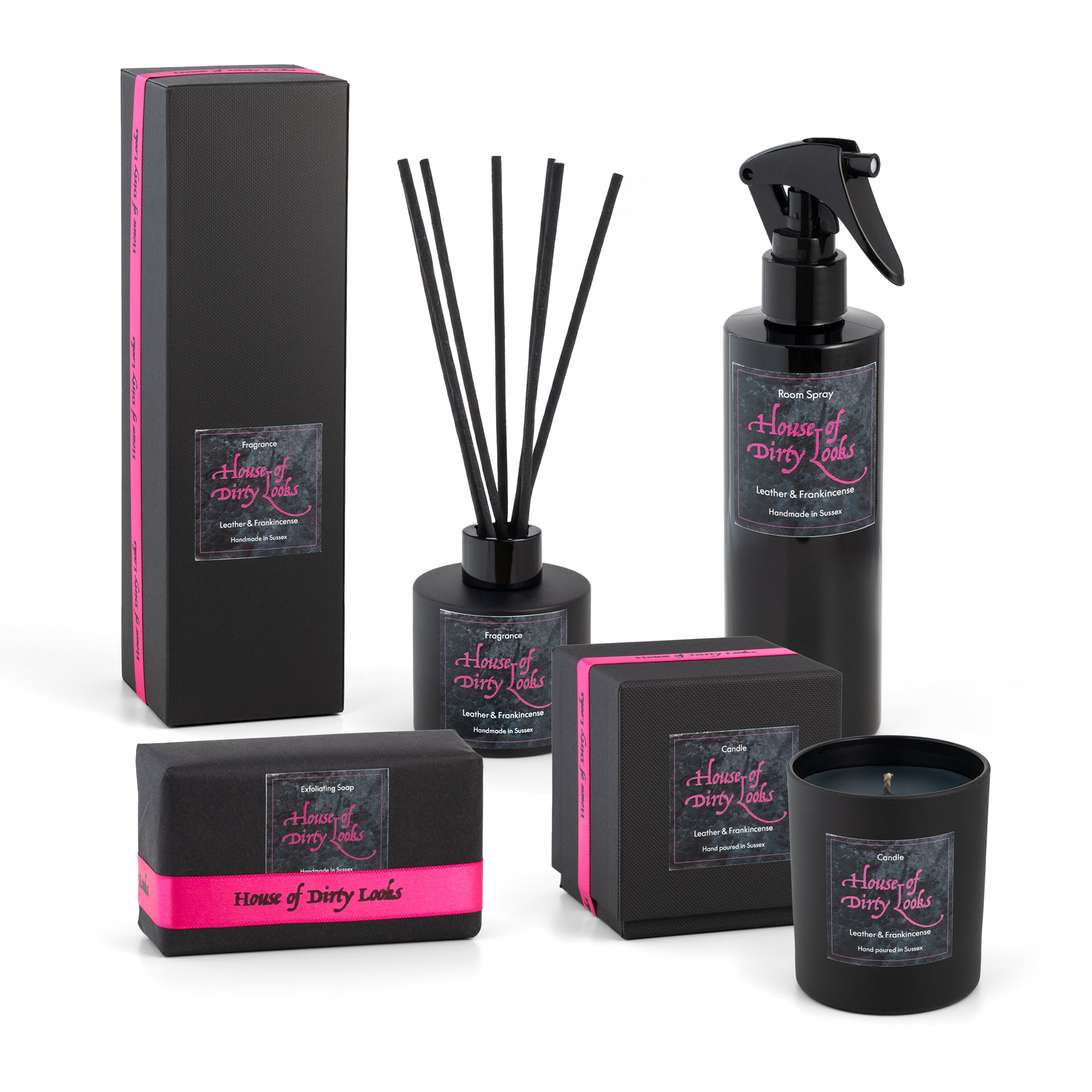 House of Dirty Looks home fragrance bundle