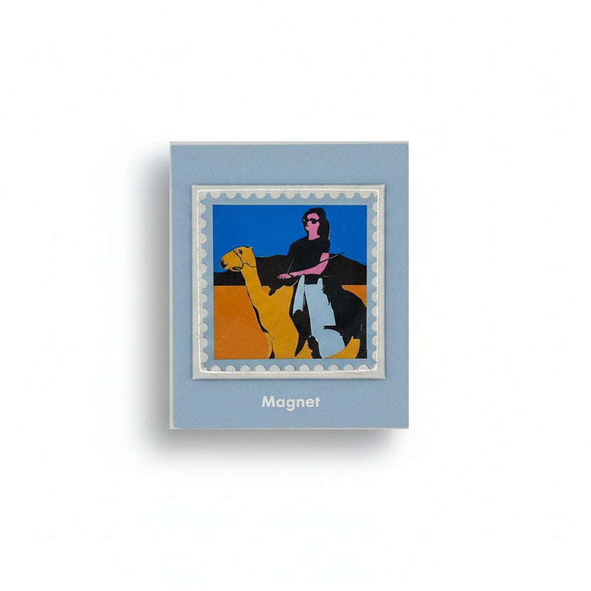 Jackeline Oasis (1975) Square Magnet