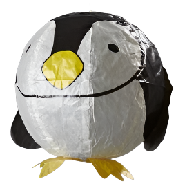 Paper Balloon Penguin