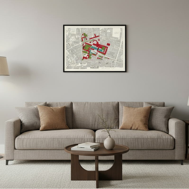 Barbican Before the Blitz Print by Russell Bell