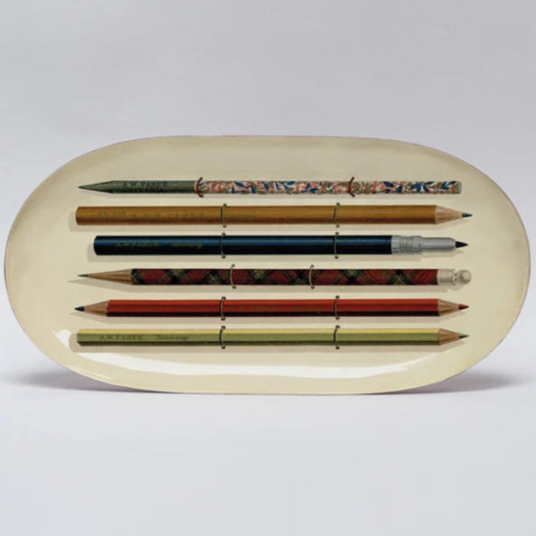 Vintage pencils long tray