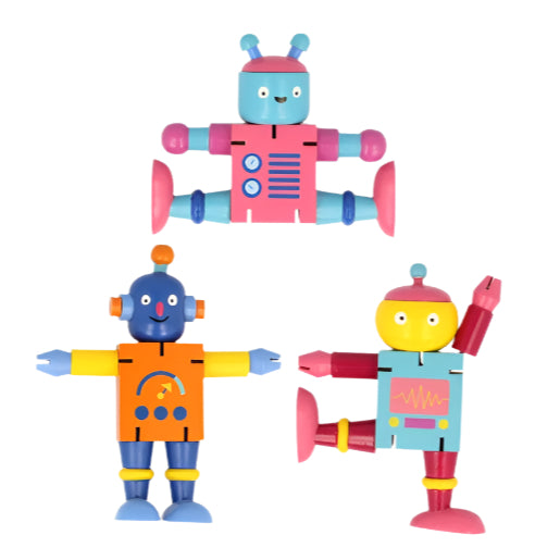 Toy Robot (3 assorted colours)