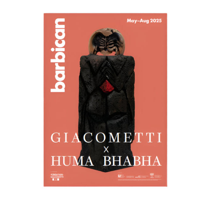 Giacometti Encounters Poster Huma Bhabha version