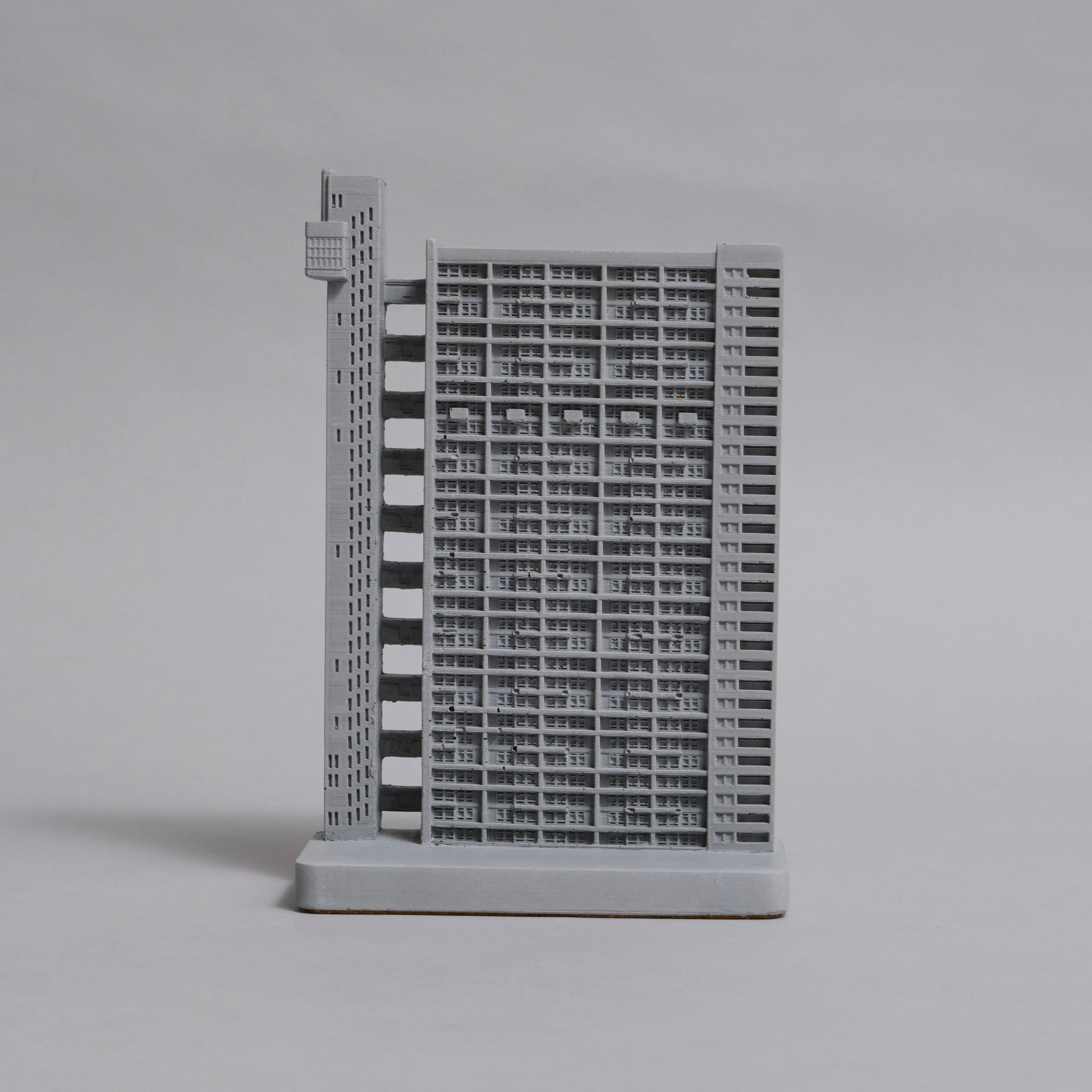 Trellick Tower model by concreteSHED