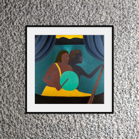 Beatriz González Between Wars Mounted Print (30 x 30cm)