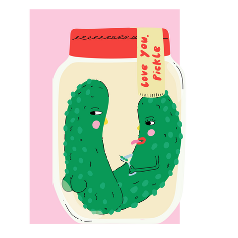 Love Pickle Card