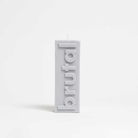 Barbican Brutal Candle Grey