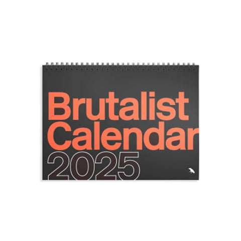 Brutalist Calendar 2025