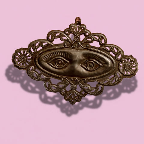 Metal Eye Milagro Decoration