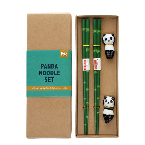 Panda Chopsticks and Rest (Set of 2)