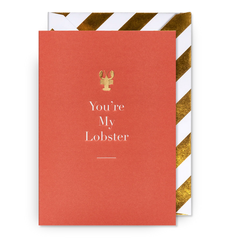 You're My Lobster Greeting Card