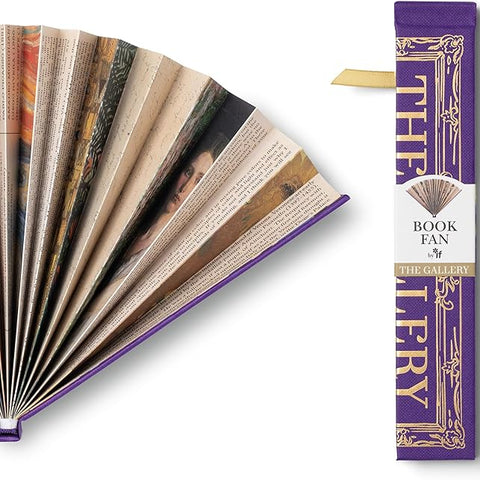 The Gallery Purple Book Fan