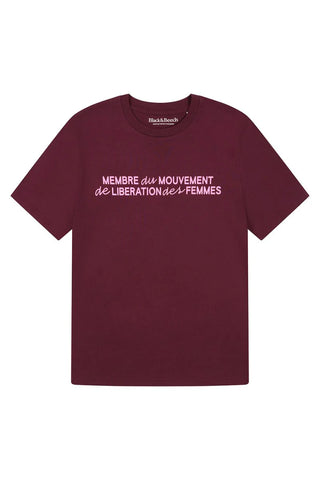 Membre du Mouvement Deep Plum T-Shirt