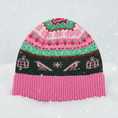 Fairisle Beanie by Black & Beech