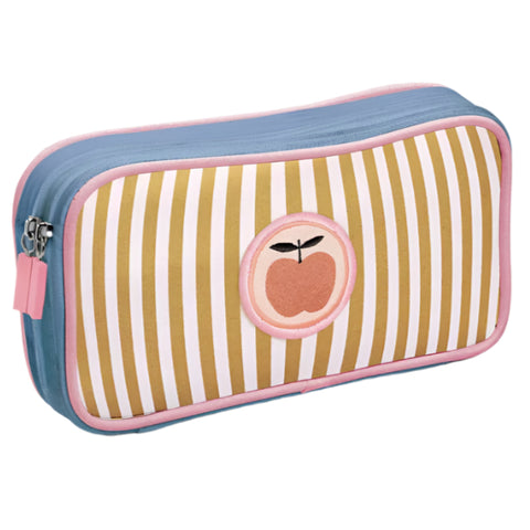 Pencil case apple stripe