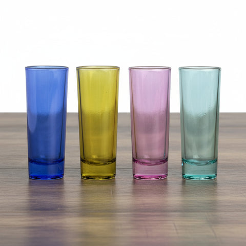 Gracie Colourful Shot Glasses (Set of 4)