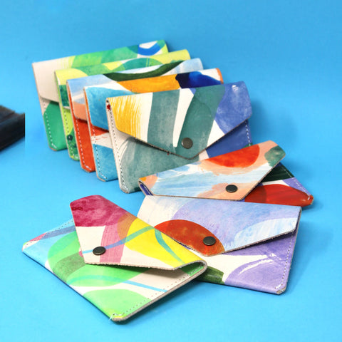 Hand Painted Popper Purse (Assorted Designs)