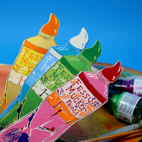 Fessy Mucker Bookmarks (Assorted Colours)