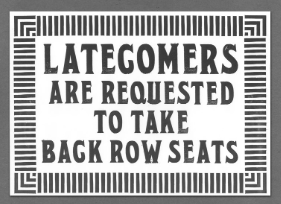 Card Latecomers