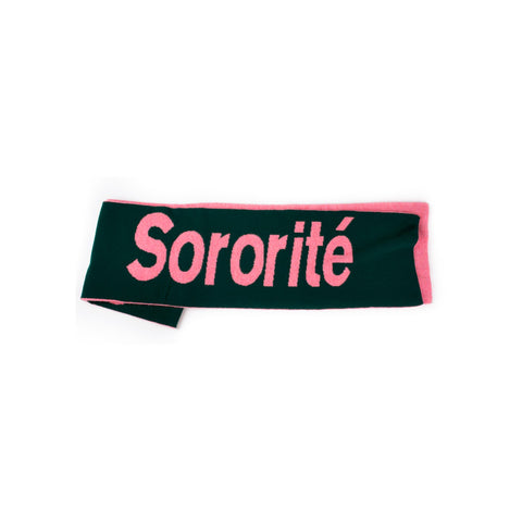 Liberté Egalité Sororité Merino Wool Scarf