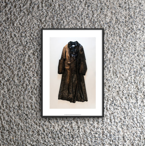 Artisanal Co-Ed Coat by Maison Margiela A3 Mounted Print