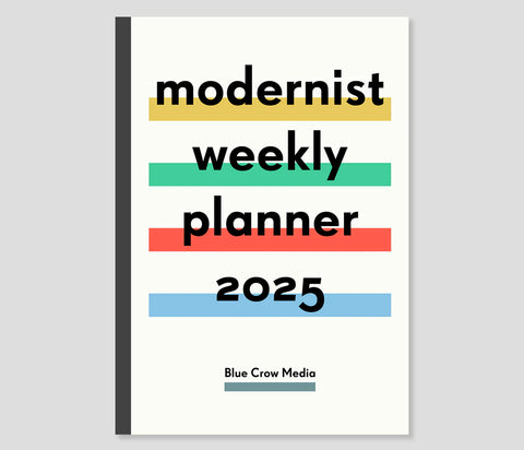 Modernist Weekly Planner 2025