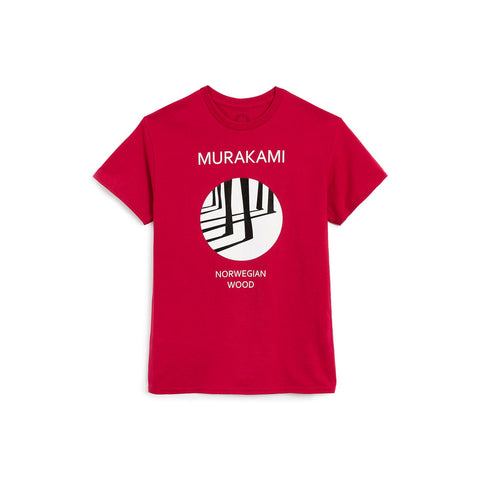 Murakami Norwegian Wood Red T-Shirt
