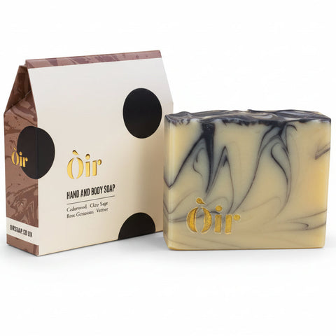 Cedarwood, Clary Sage, Rose Geranium & Vetiver Oir Soap