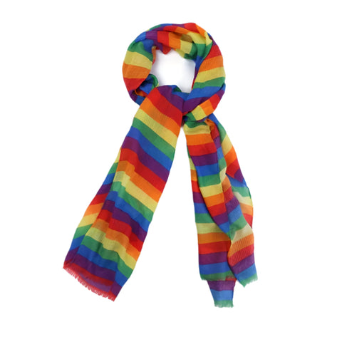 Scarf rainbow