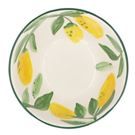 Small Lemon Decorated Bowl