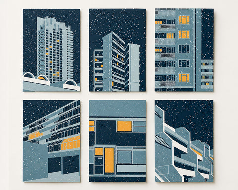 Barbican Modernist Winter Boxed Card Set 2026