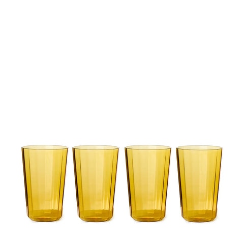 Fade Amber High Ball (Set of 4)