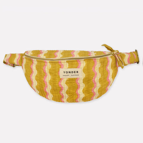 Wiggle Honey Yellow Cotton Quilted Bumbag