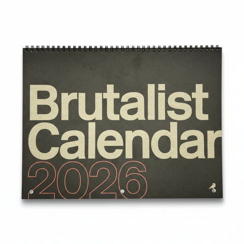 Brutalist Calendar 2026