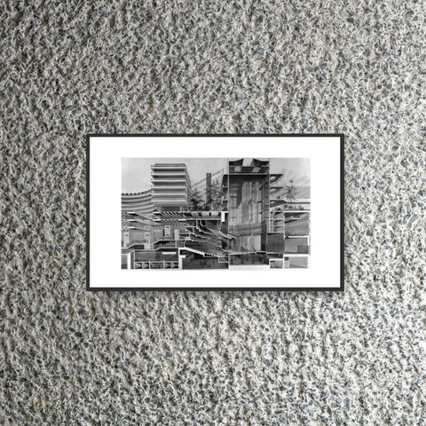 Cross Section A3 Art Print