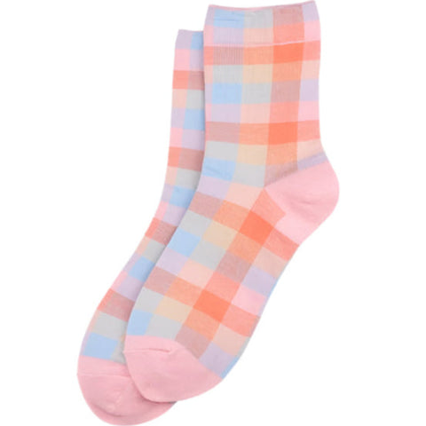 Spring check Socks