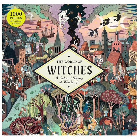 The World of Witches: A Cultural History of Witchcraft in a 1000-piece Jigsaw Puzzle