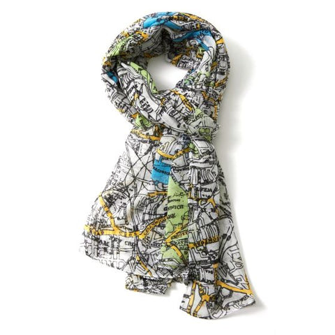 London Map Scarf