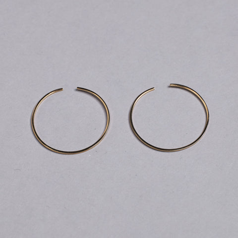 Gold Round Ear Cuffs by Otis Jaxon