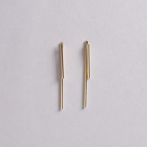 Renee Double Bar Earrings